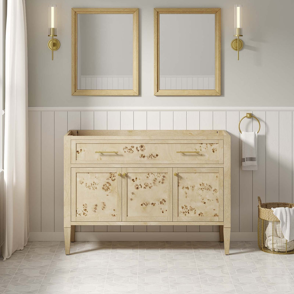 Elysian 48" Wood Bathroom Vanity Cabinet (Sink Basin Not Included) by Modway