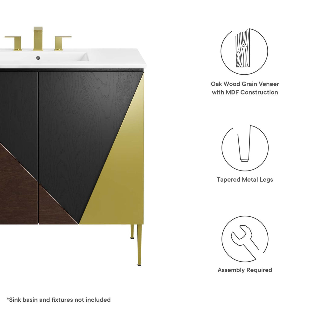 Alchemist 36" Bathroom Vanity Cabinet (Sink Basin Not Included) by Modway
