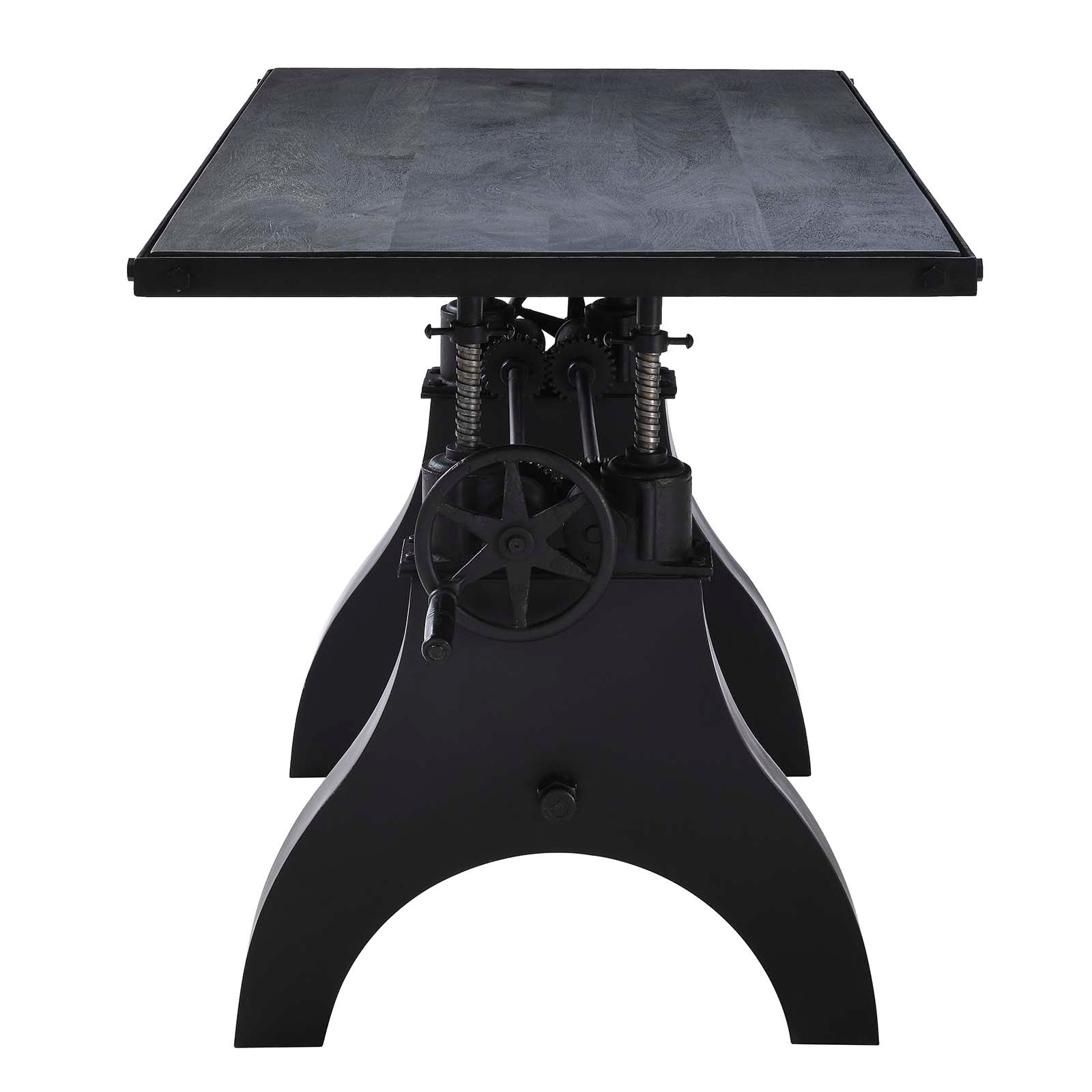 Genuine 60" Crank Adjustable Height Dining Table and Computer Desk by Modway