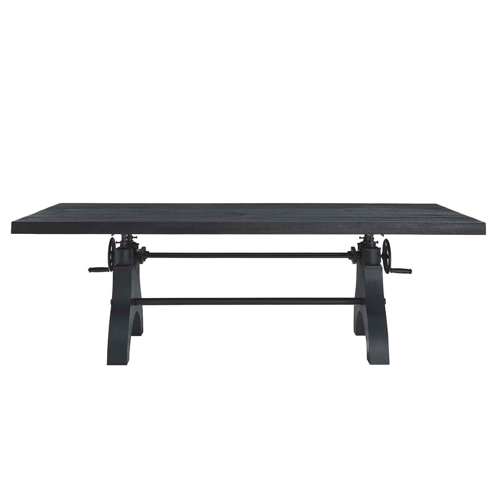 Genuine 96" Crank Adjustable Height Dining and Conference Table by Modway
