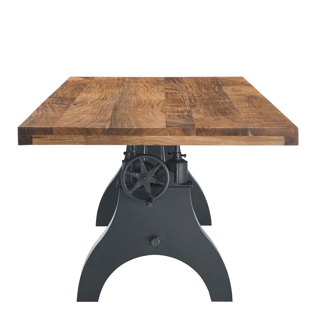 Genuine 96" Crank Adjustable Height Dining and Conference Table by Modway