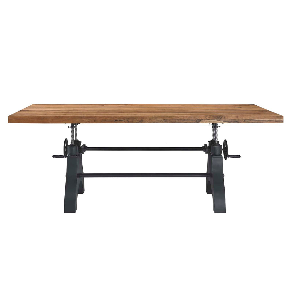 Genuine 96" Crank Adjustable Height Dining and Conference Table by Modway