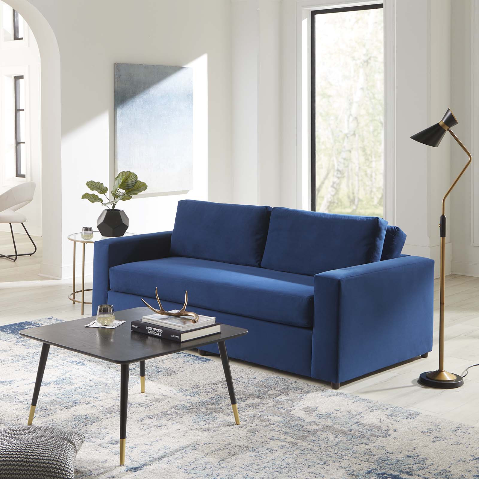 Avendale Velvet Sofa by Modway