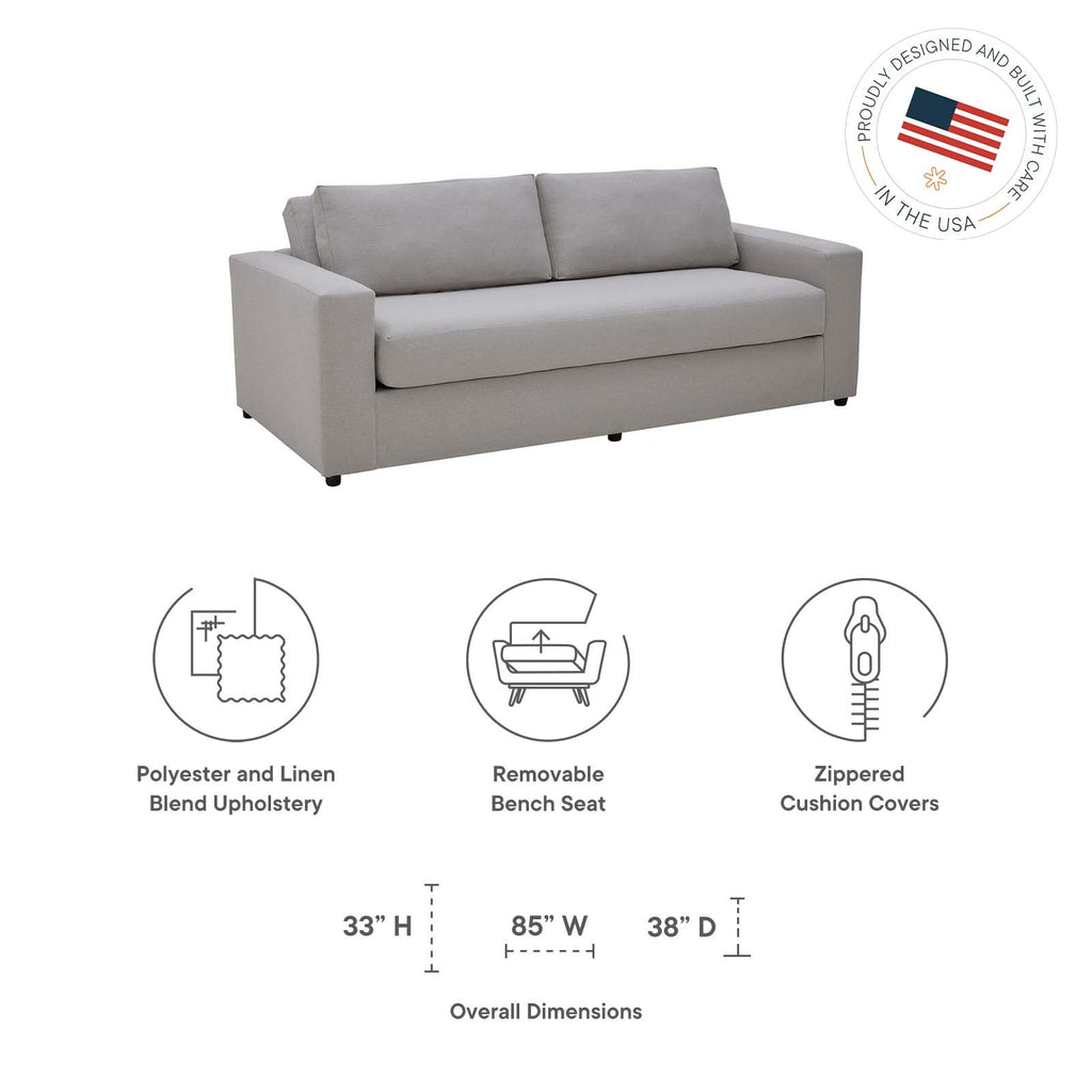 Avendale Linen Blend Sofa by Modway