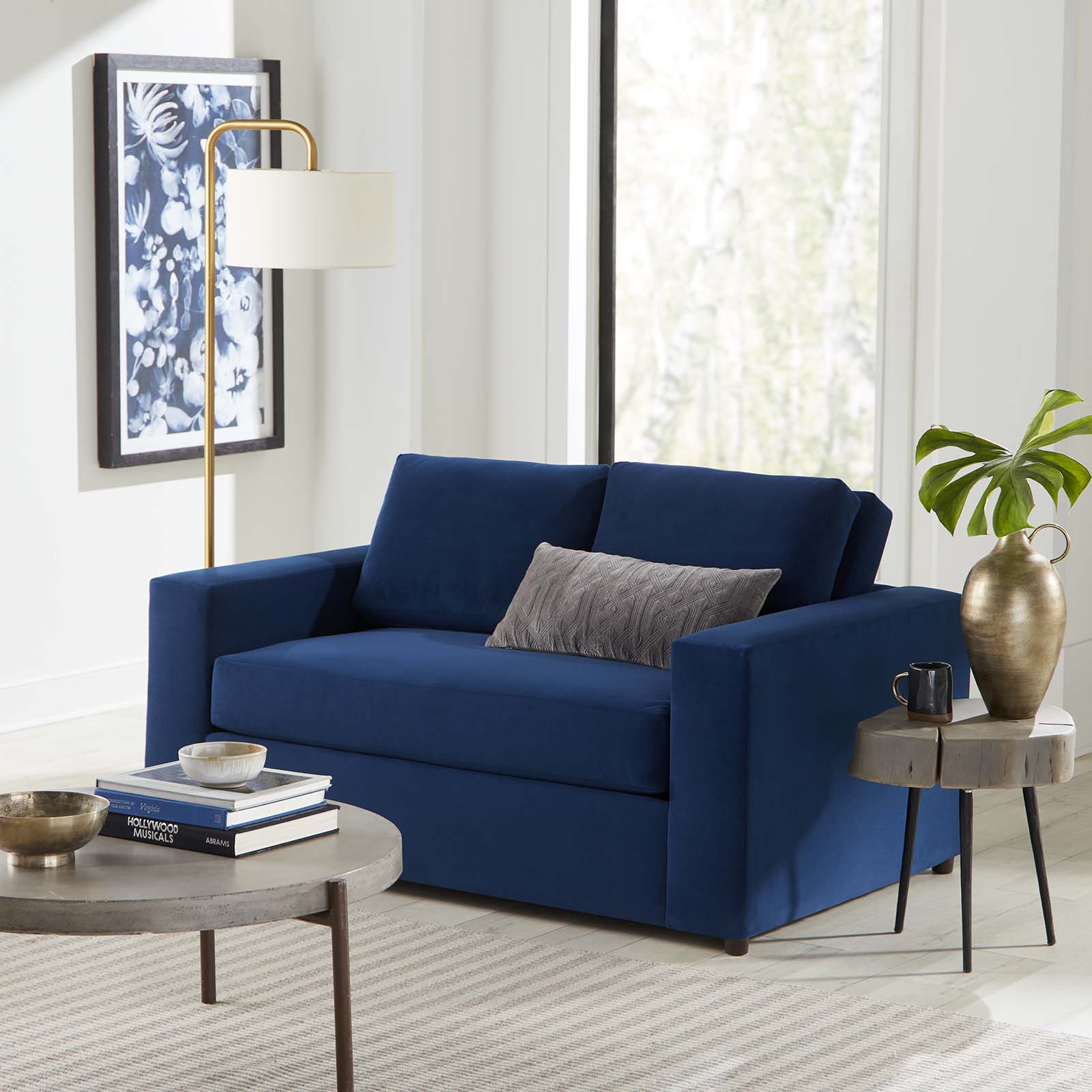 Avendale Velvet Loveseat by Modway