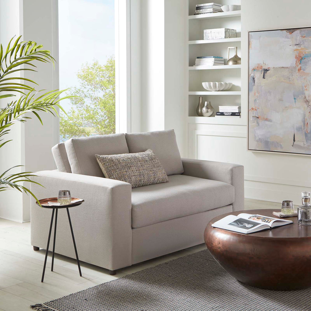 Avendale Linen Blend Loveseat by Modway