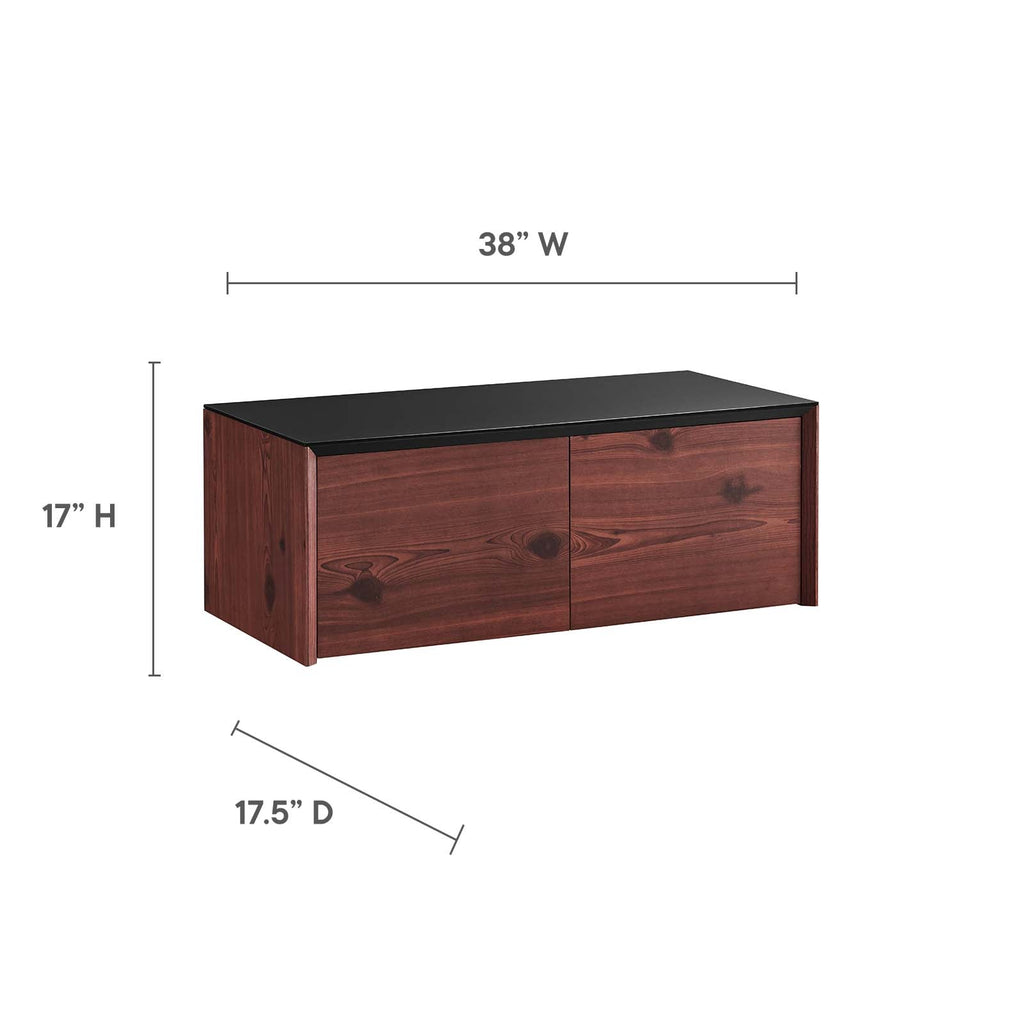 Kinetic Wall-Mount Office Storage Cabinet by Modway