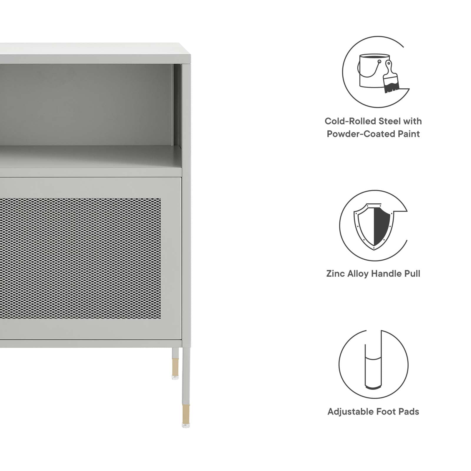 Covelo Side Table by Modway
