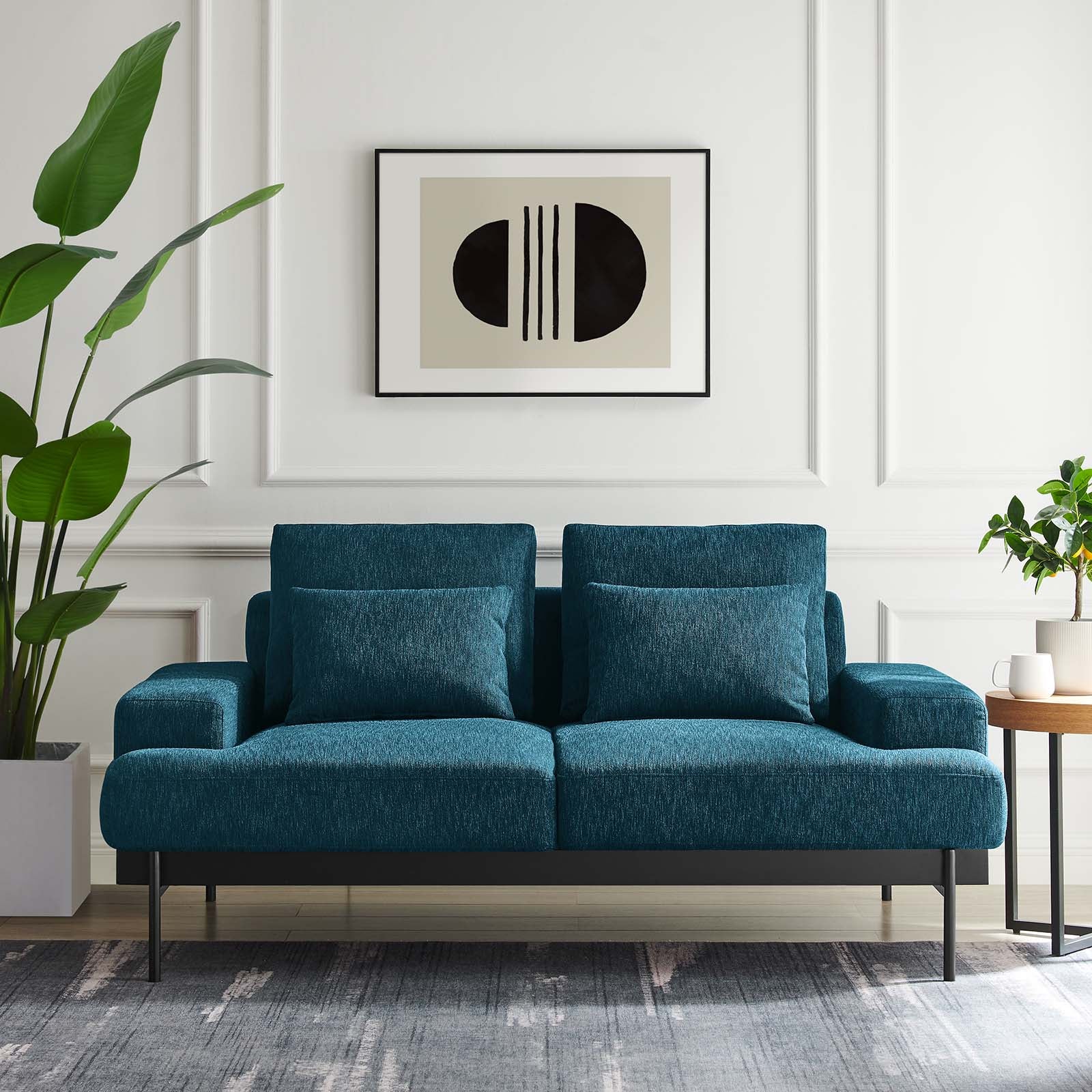 Proximity Upholstered Fabric Loveseat by Modway