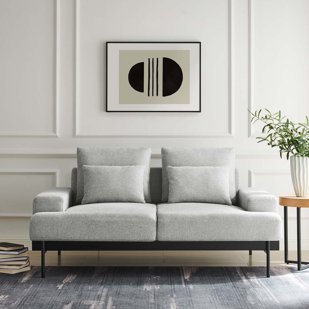 Proximity Upholstered Fabric Loveseat by Modway