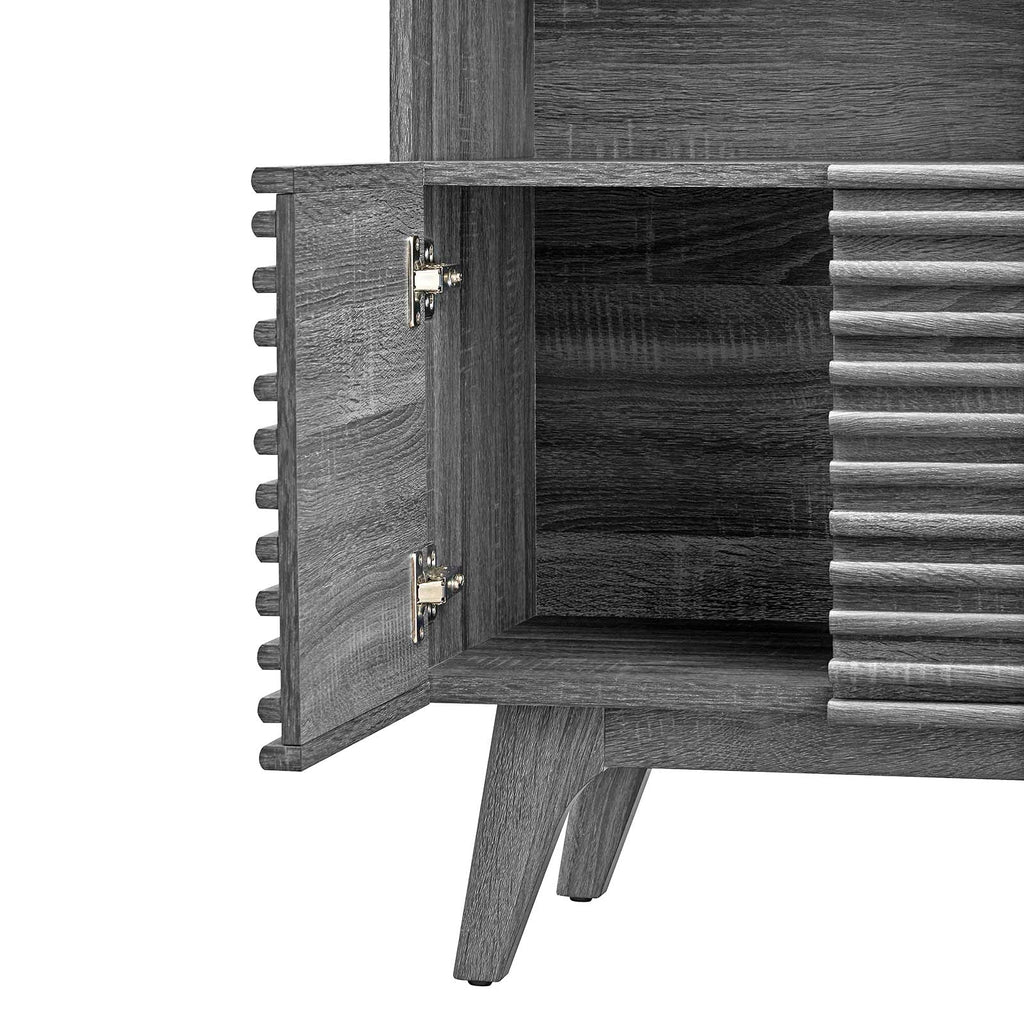 Render Display Cabinet Bookshelf by Modway