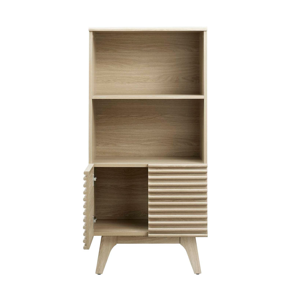 Render Display Cabinet Bookshelf by Modway