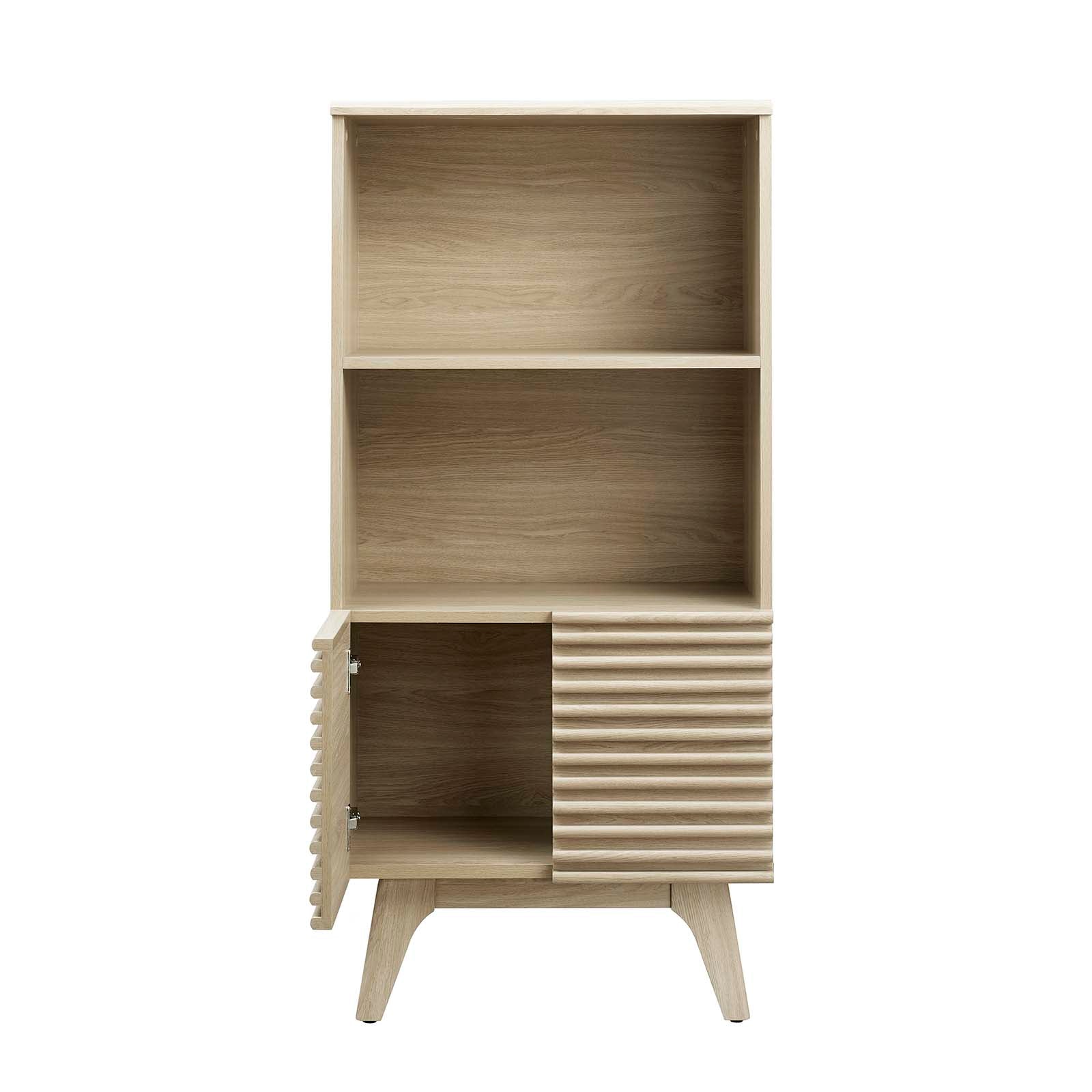 Render Display Cabinet Bookshelf by Modway