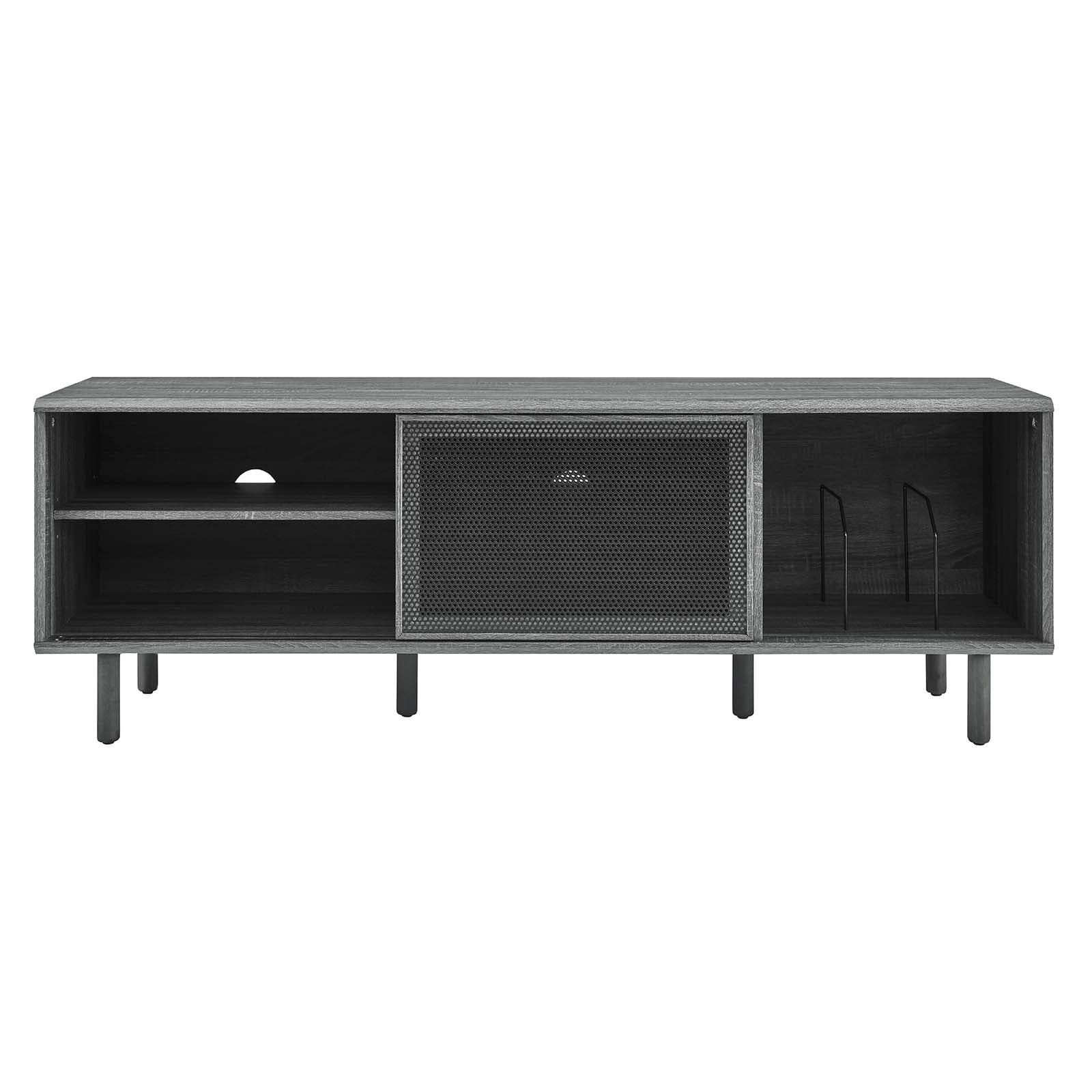 Kurtis 67" TV and Vinyl Record Stand by Modway
