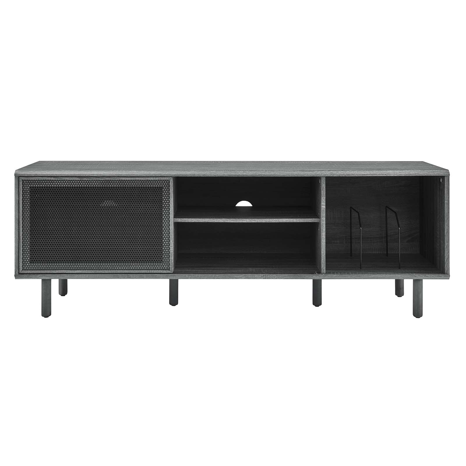 Kurtis 67" TV and Vinyl Record Stand by Modway