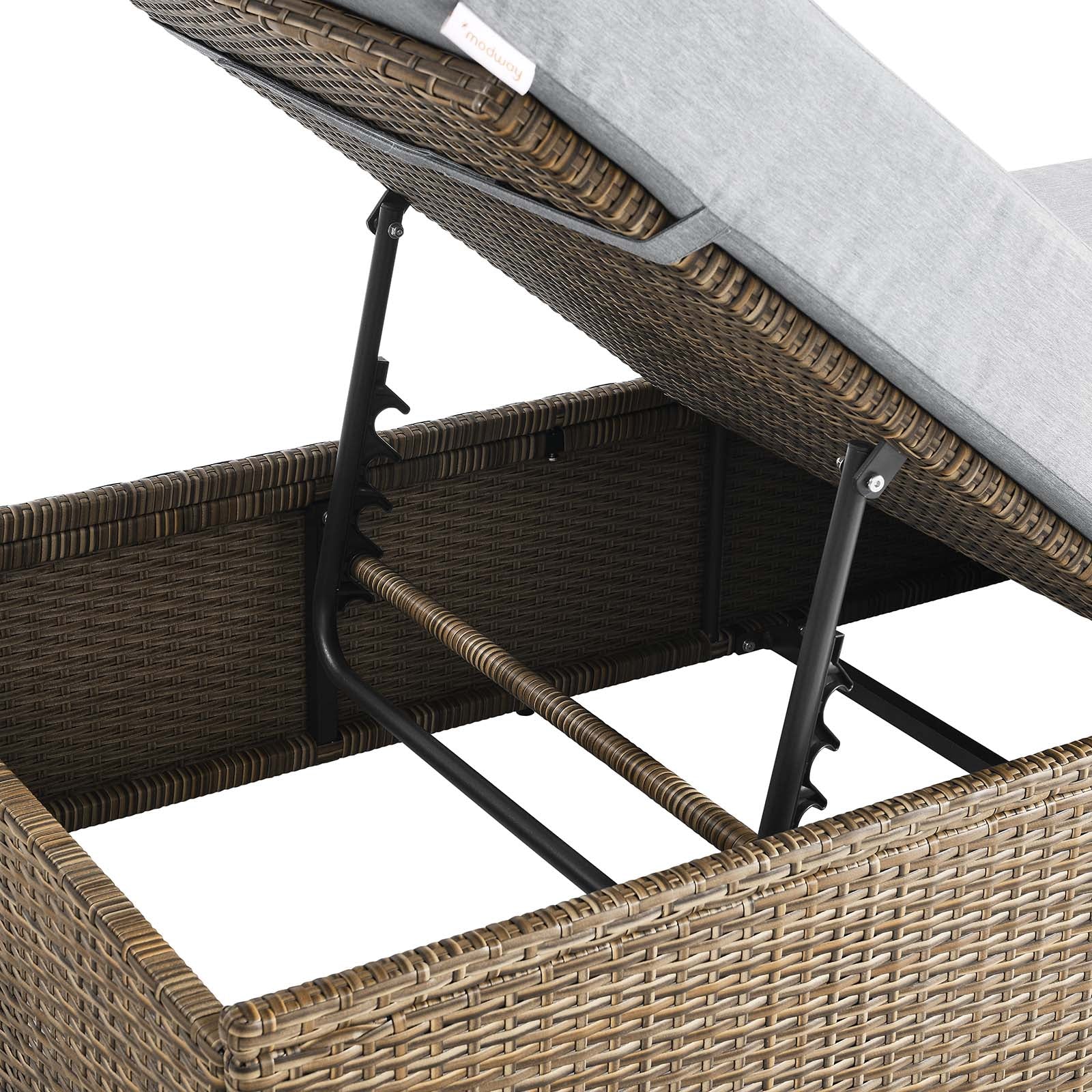 Convene Outdoor Patio Chaise Lounge Chair by Modway