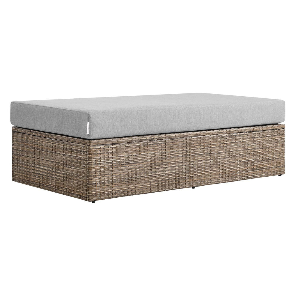 Convene Outdoor Patio Rectangle Ottoman by Modway
