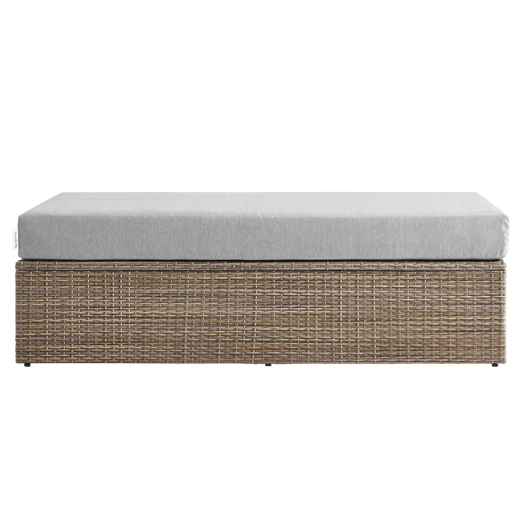Convene Outdoor Patio Rectangle Ottoman by Modway