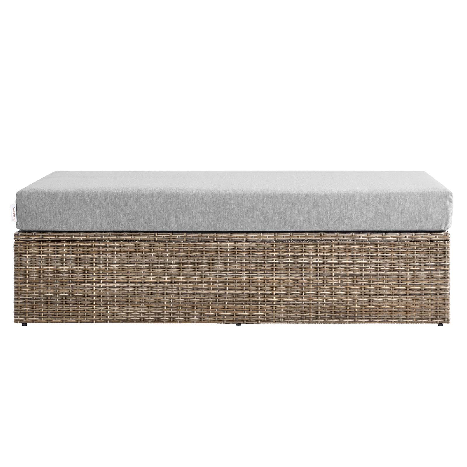 Convene Outdoor Patio Rectangle Ottoman by Modway