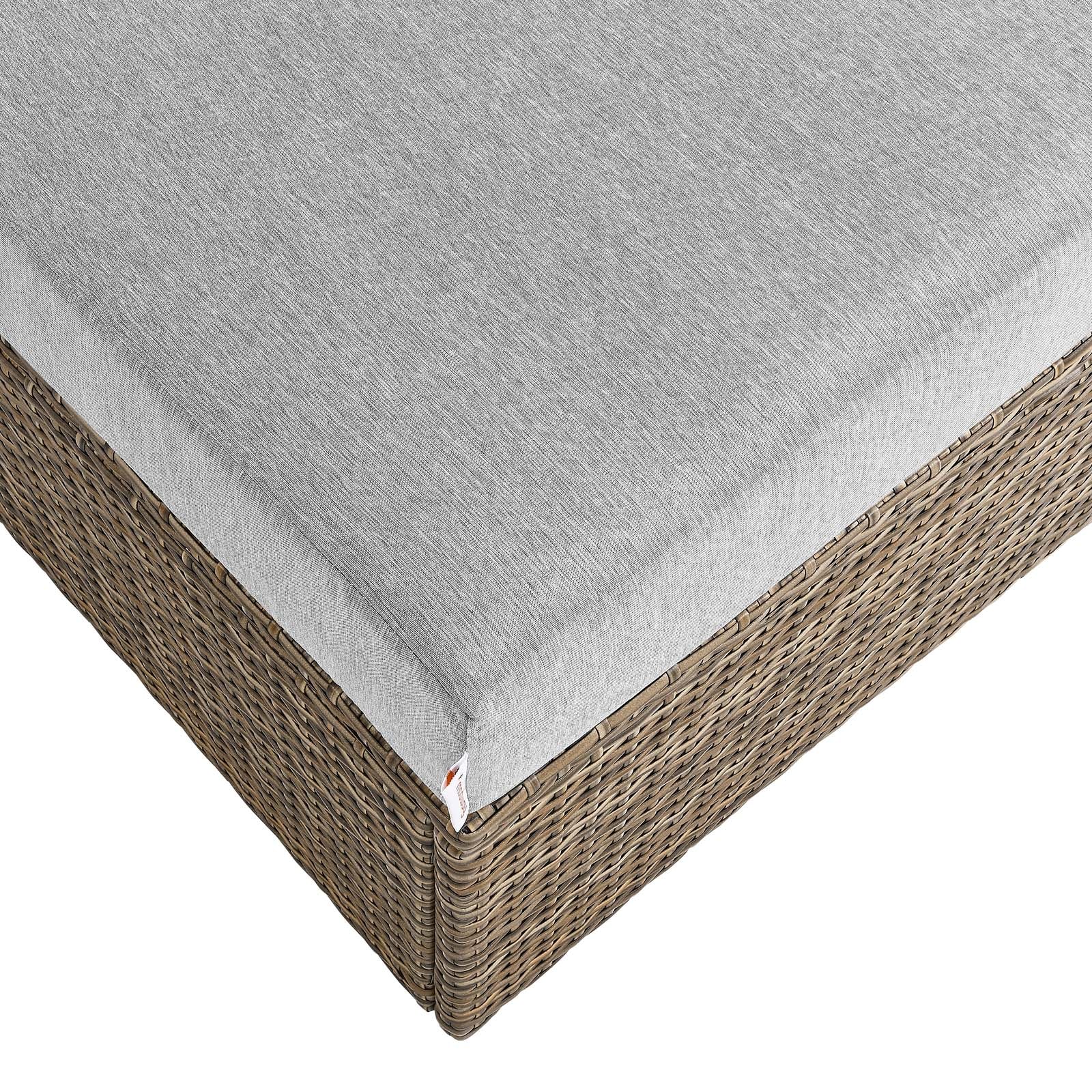 Convene Outdoor Patio Rectangle Ottoman by Modway