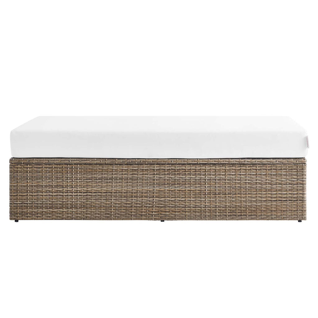 Convene Outdoor Patio Rectangle Ottoman by Modway