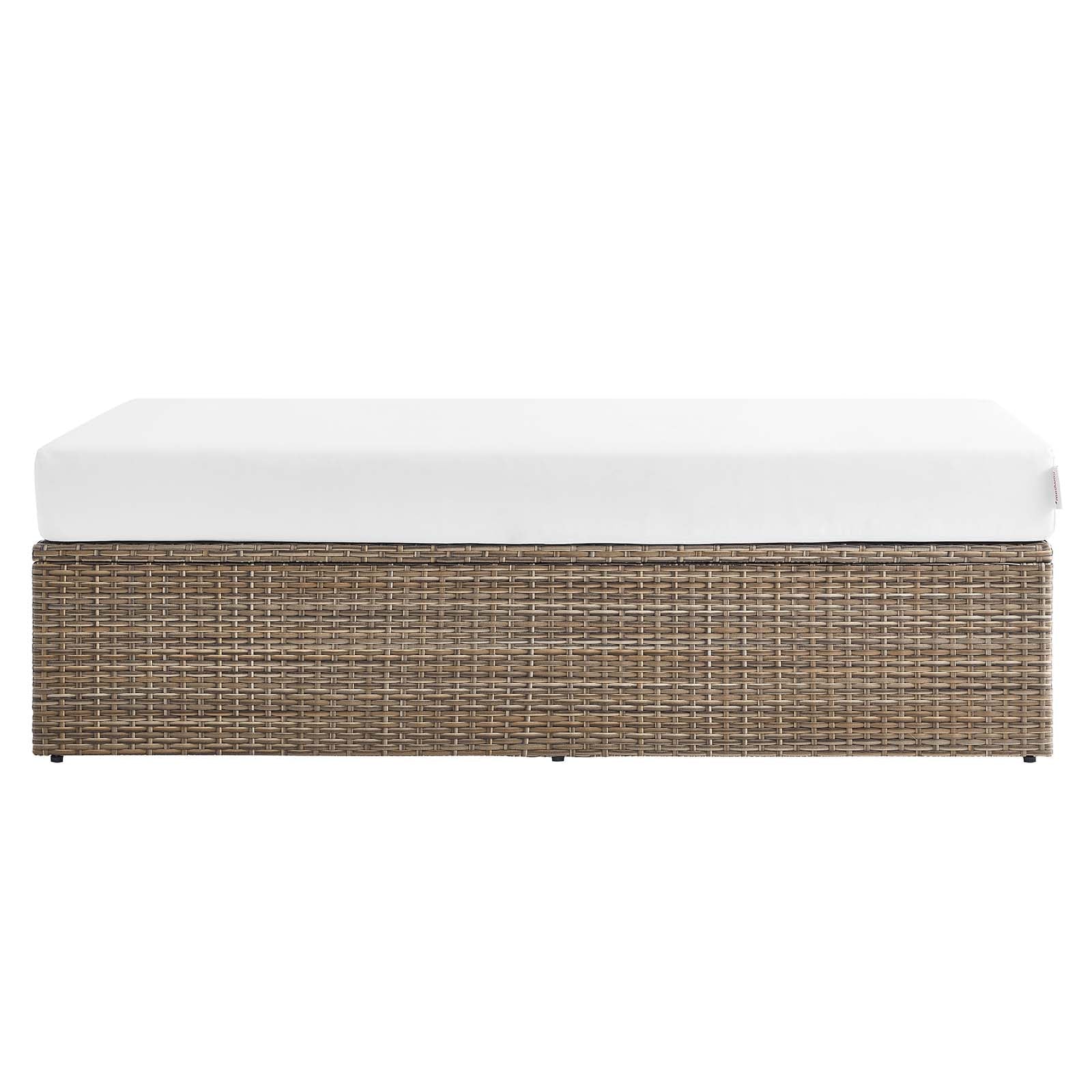 Convene Outdoor Patio Rectangle Ottoman by Modway