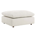 Commix Down Filled Overstuffed Boucle Fabric Ottoman by Modway