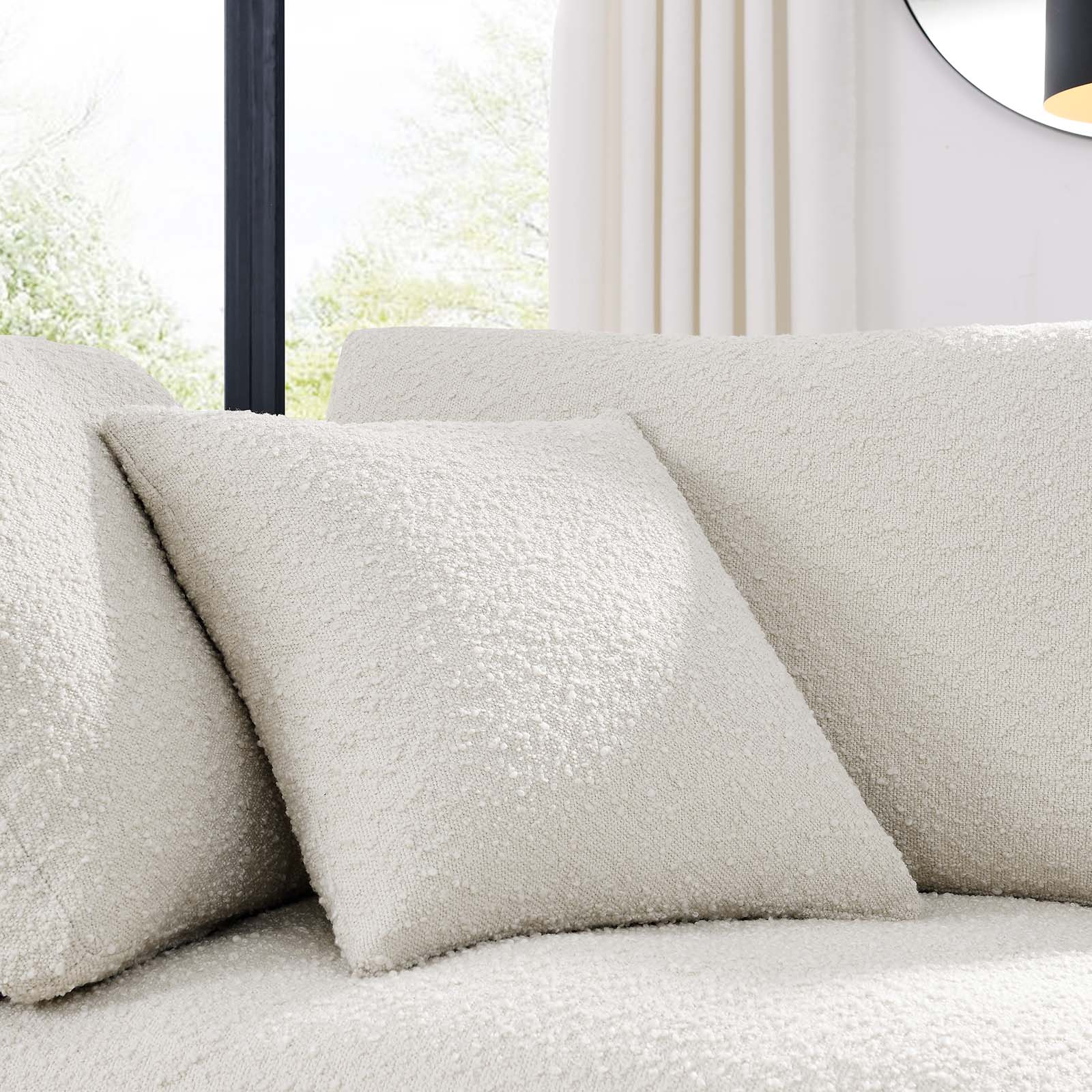 Commix Down Filled Overstuffed Boucle Fabric Corner Chair by Modway
