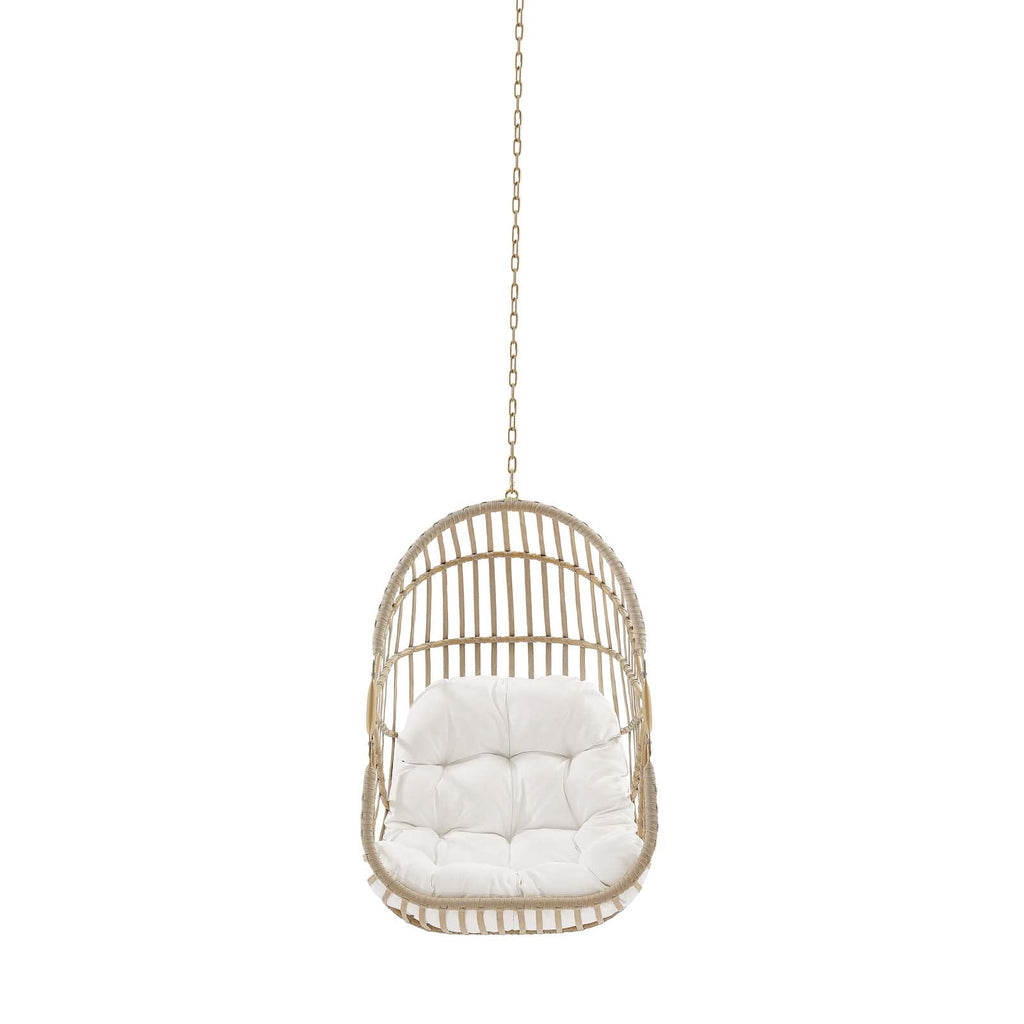 Amalie Wicker Rattan Outdoor Patio Rattan Swing Chair without Stand by Modway