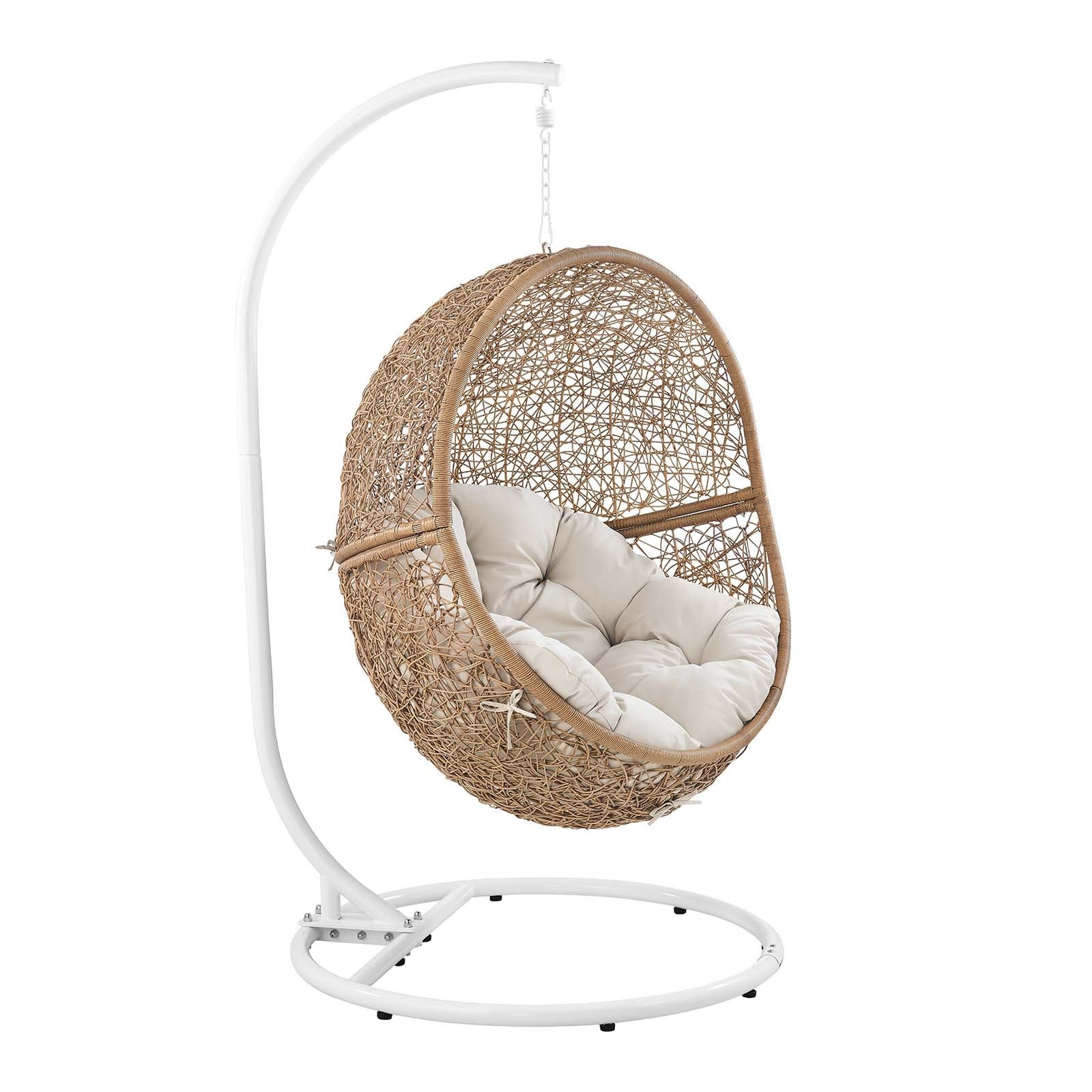 Encase Outdoor Patio Rattan Swing Chair by Modway