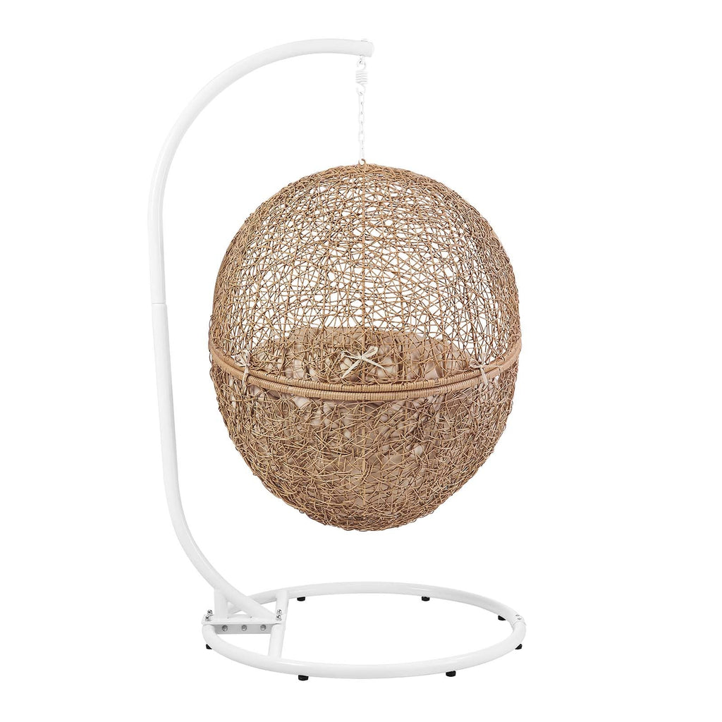Encase Outdoor Patio Rattan Swing Chair by Modway