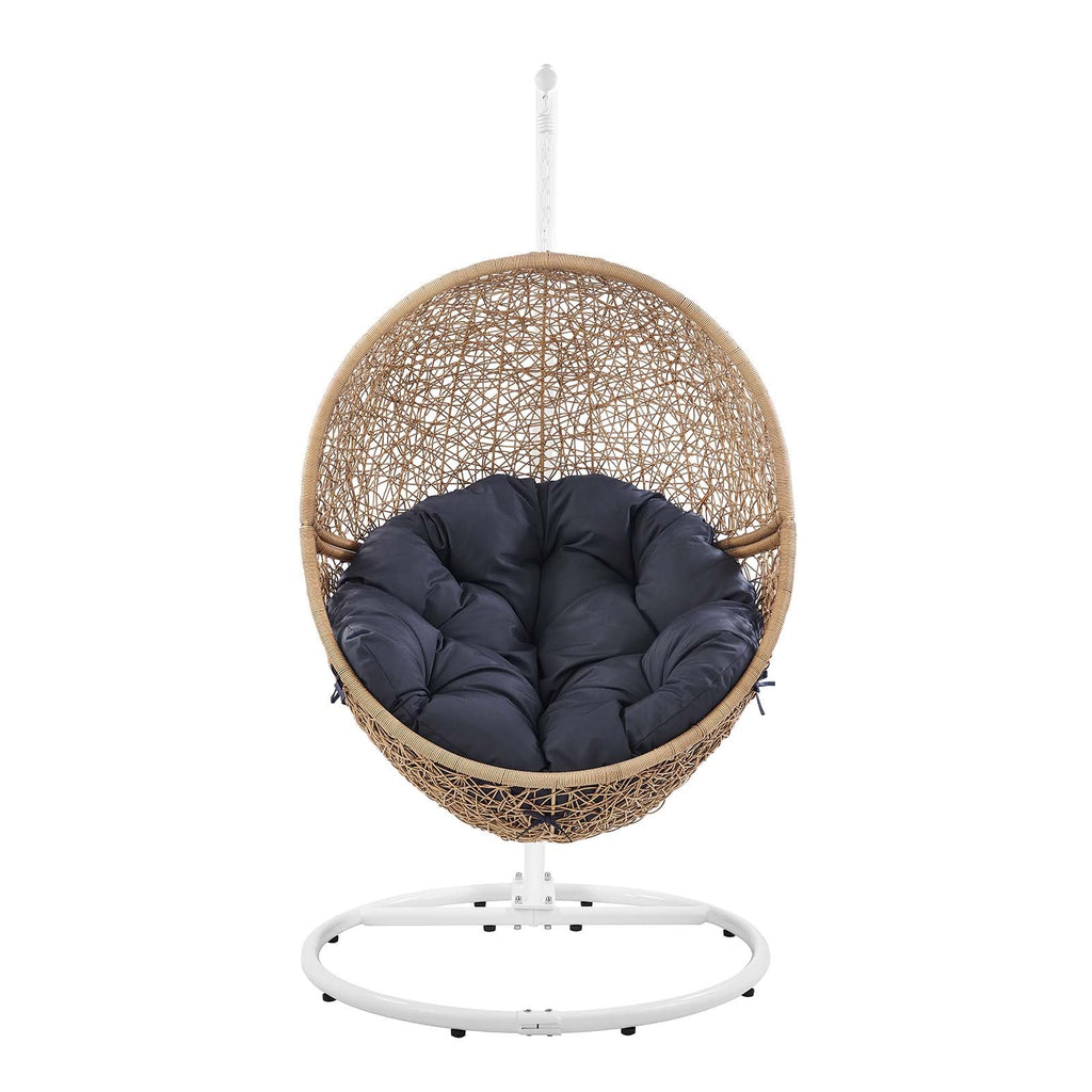 Encase Outdoor Patio Rattan Swing Chair by Modway