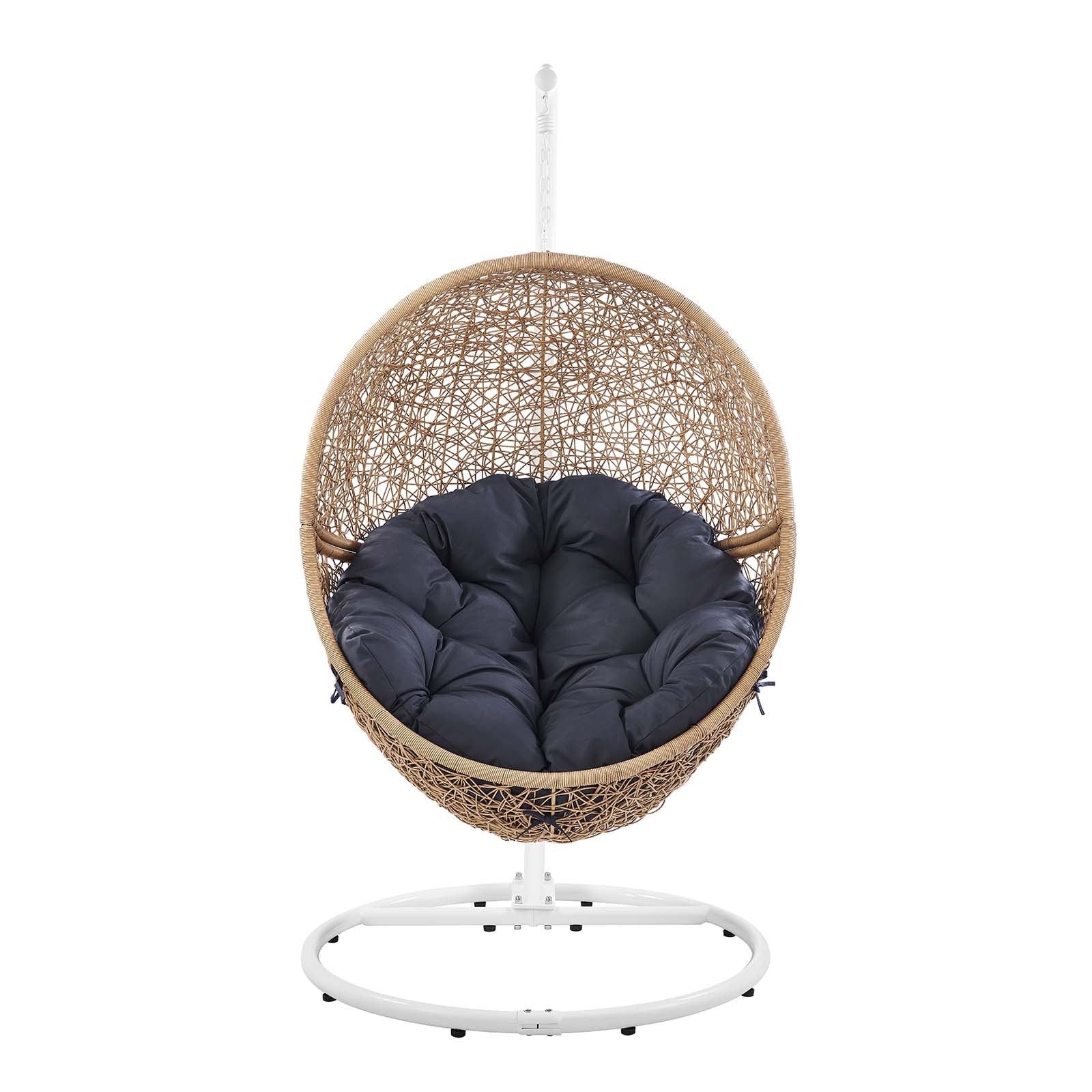 Encase Outdoor Patio Rattan Swing Chair by Modway