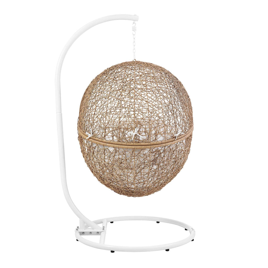 Encase Outdoor Patio Rattan Swing Chair by Modway