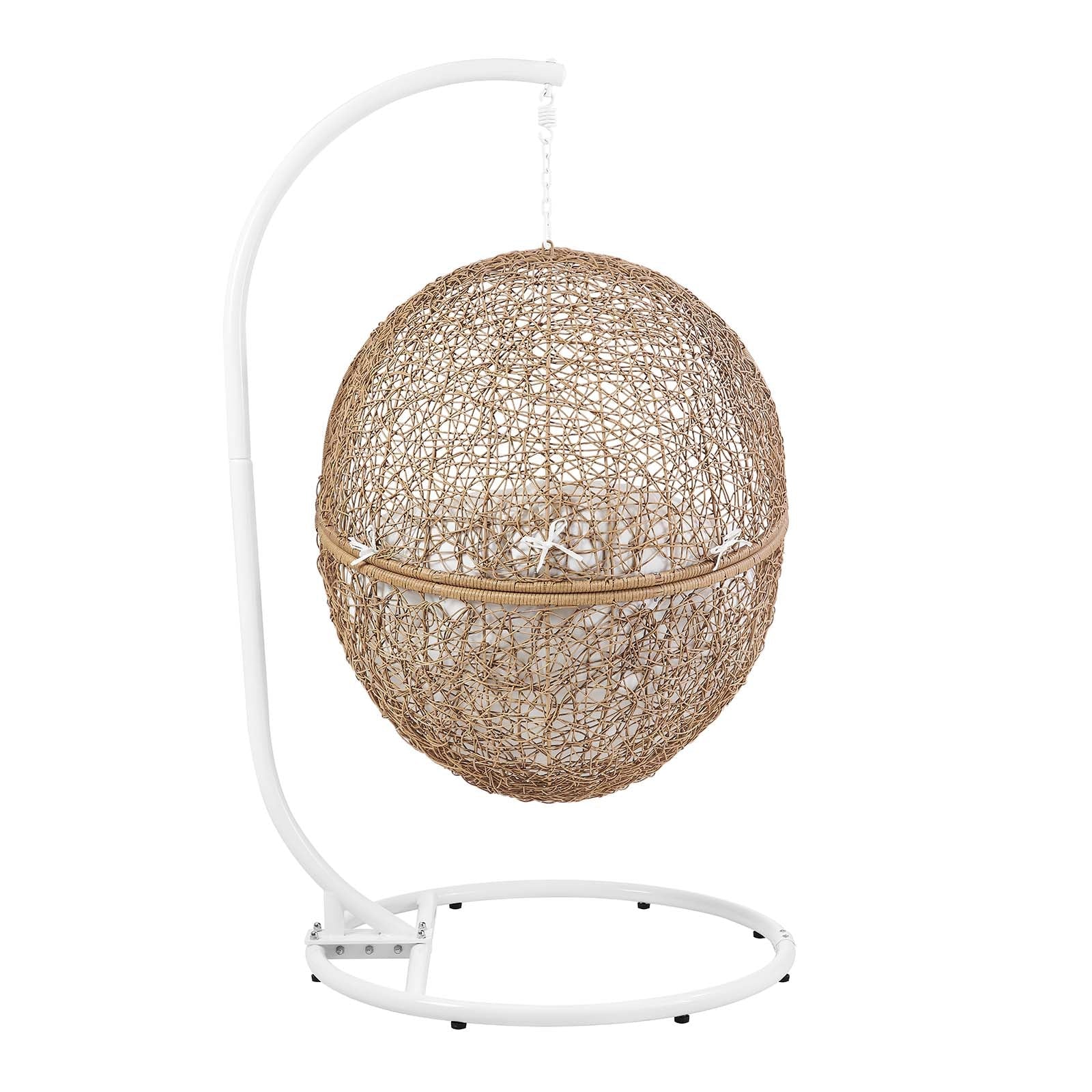 Encase Outdoor Patio Rattan Swing Chair by Modway