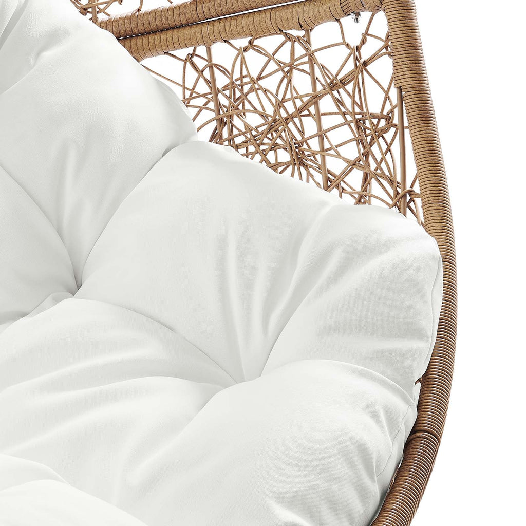 Encase Outdoor Patio Rattan Swing Chair by Modway