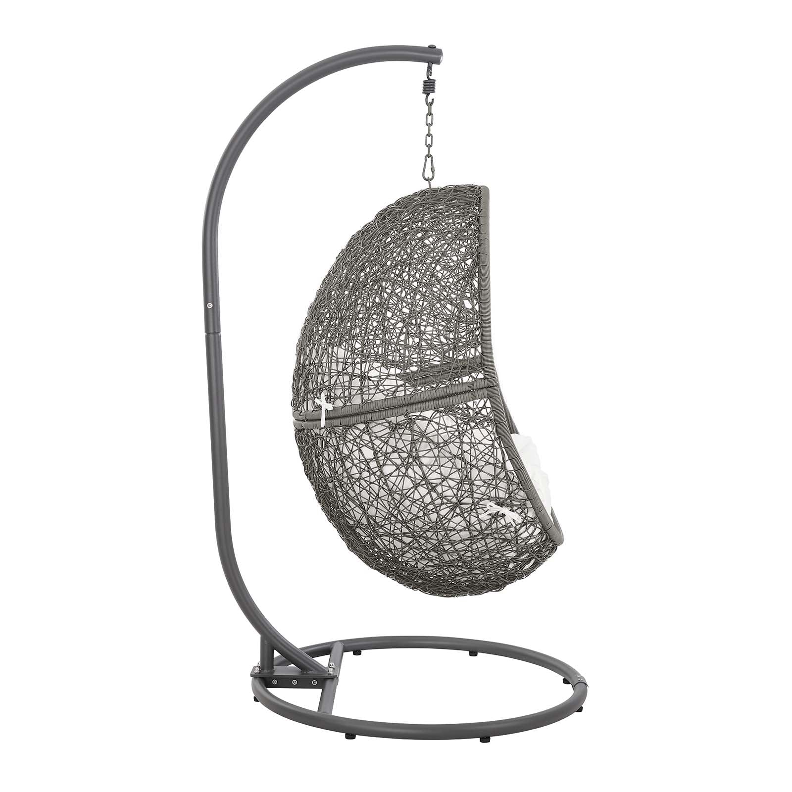 Encase Outdoor Patio Rattan Swing Chair by Modway
