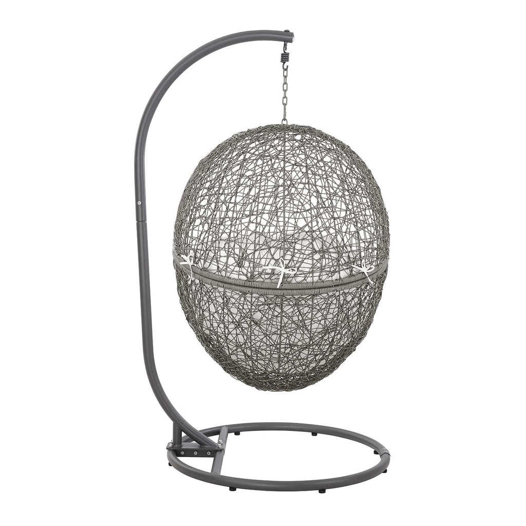 Encase Outdoor Patio Rattan Swing Chair by Modway