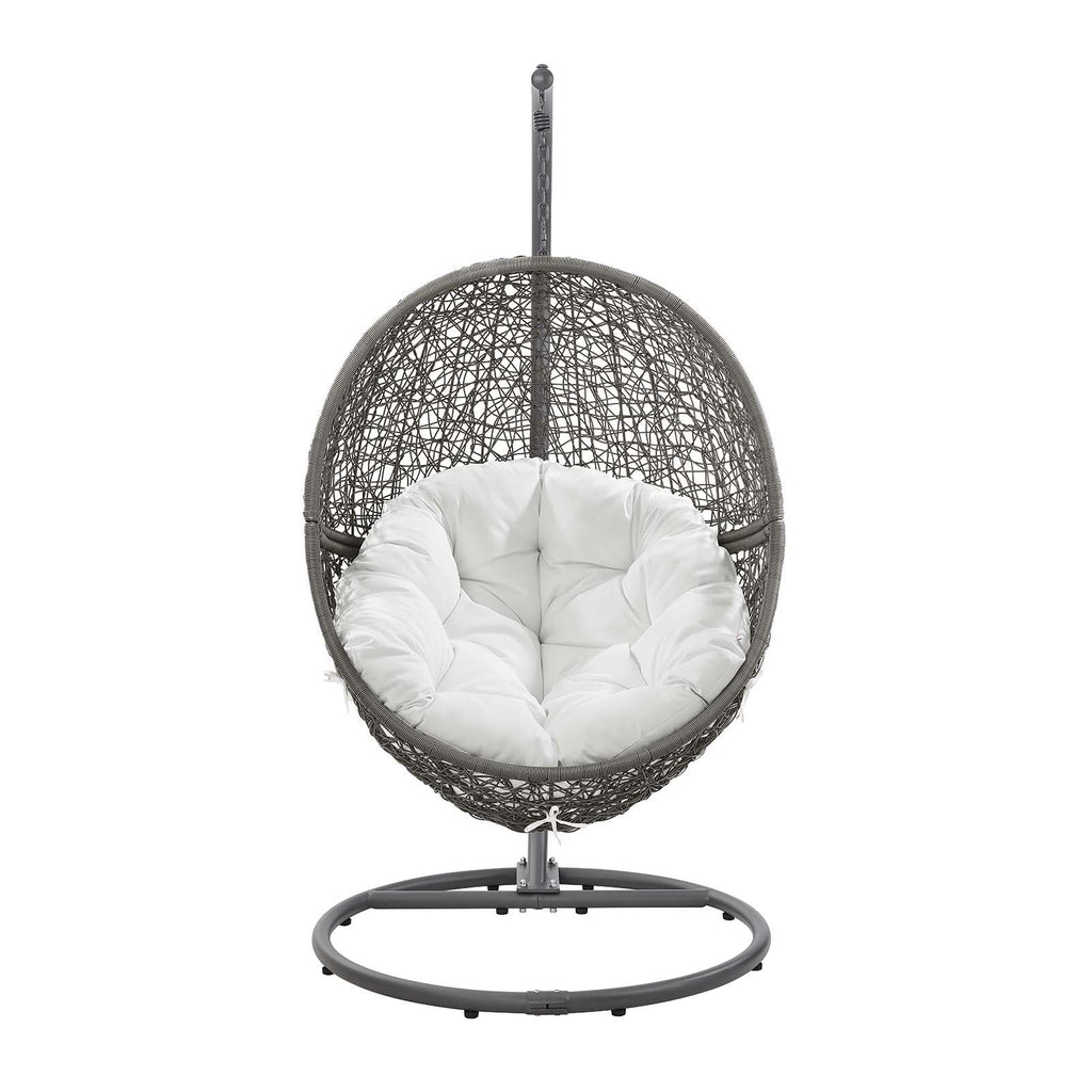 Encase Outdoor Patio Rattan Swing Chair by Modway