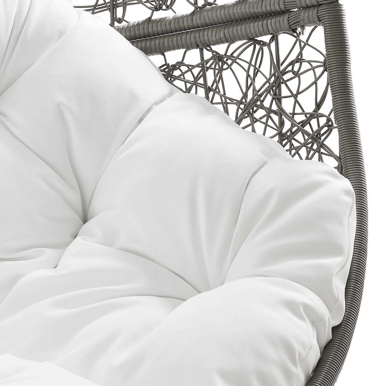 Encase Outdoor Patio Rattan Swing Chair by Modway