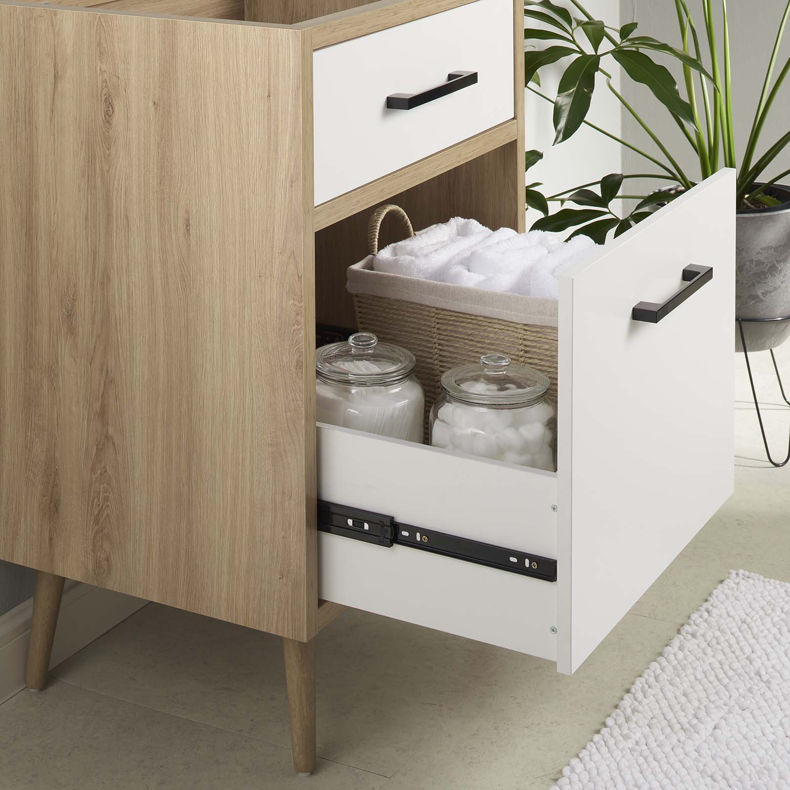 Maverick 24" Bathroom Vanity Cabinet Sink Basin Not Included by Modway