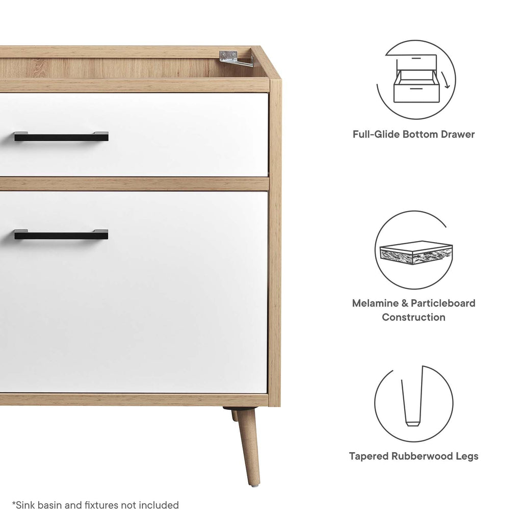 Maverick 36" Bathroom Vanity Cabinet Sink Basin Not Included by Modway