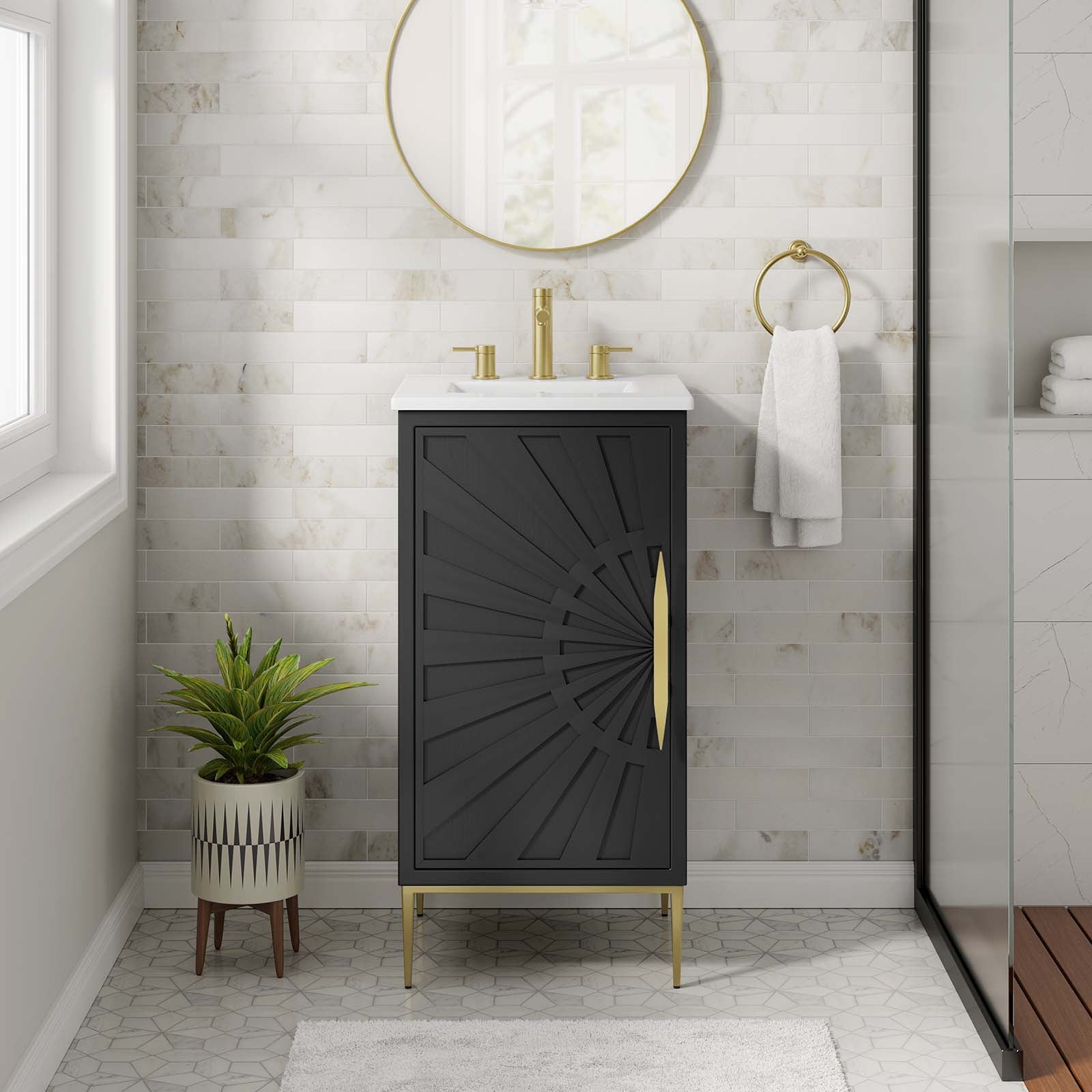 Awaken 18" Bathroom Vanity by Modway