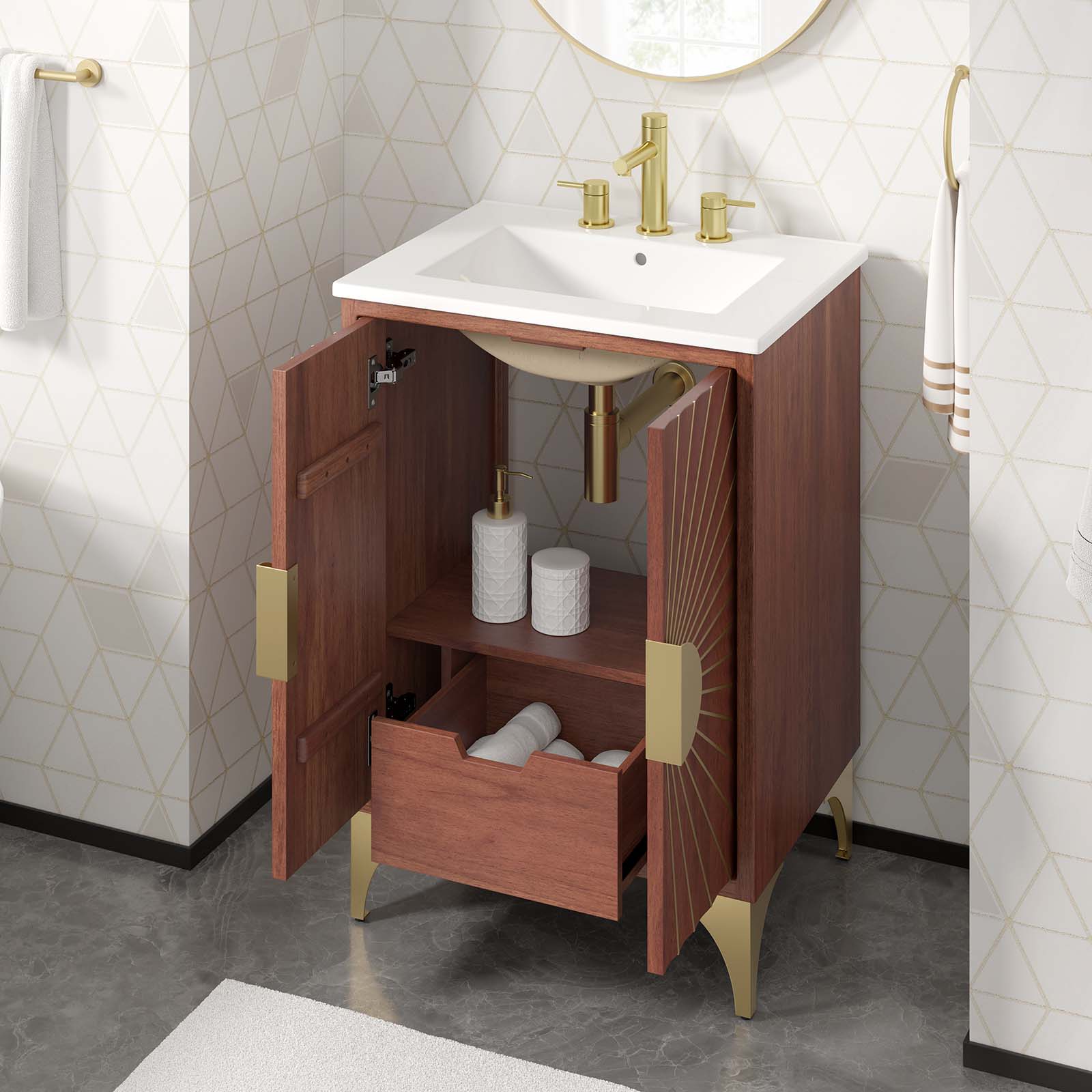 Daylight 24" Bathroom Vanity by Modway
