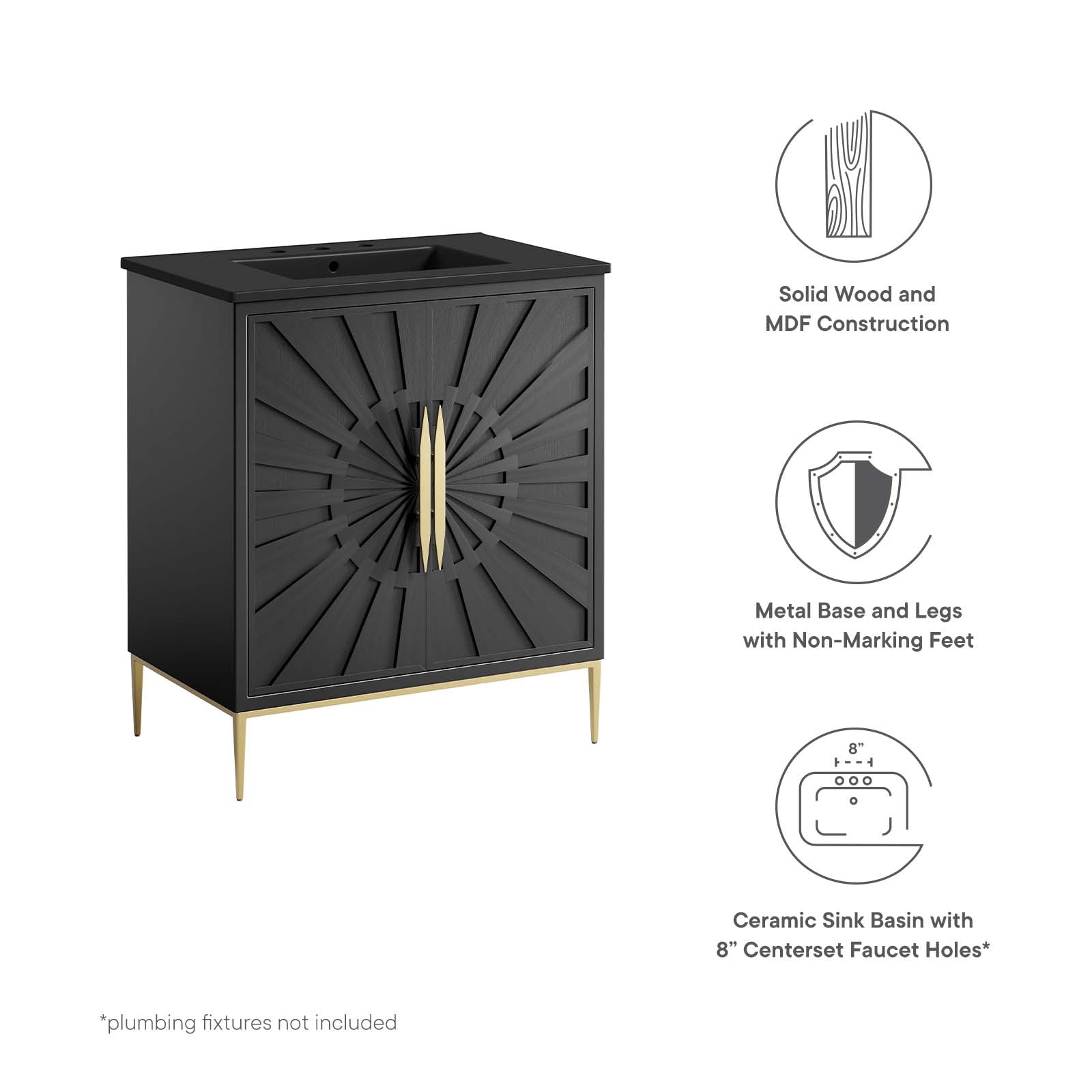Awaken 30" Bathroom Vanity by Modway