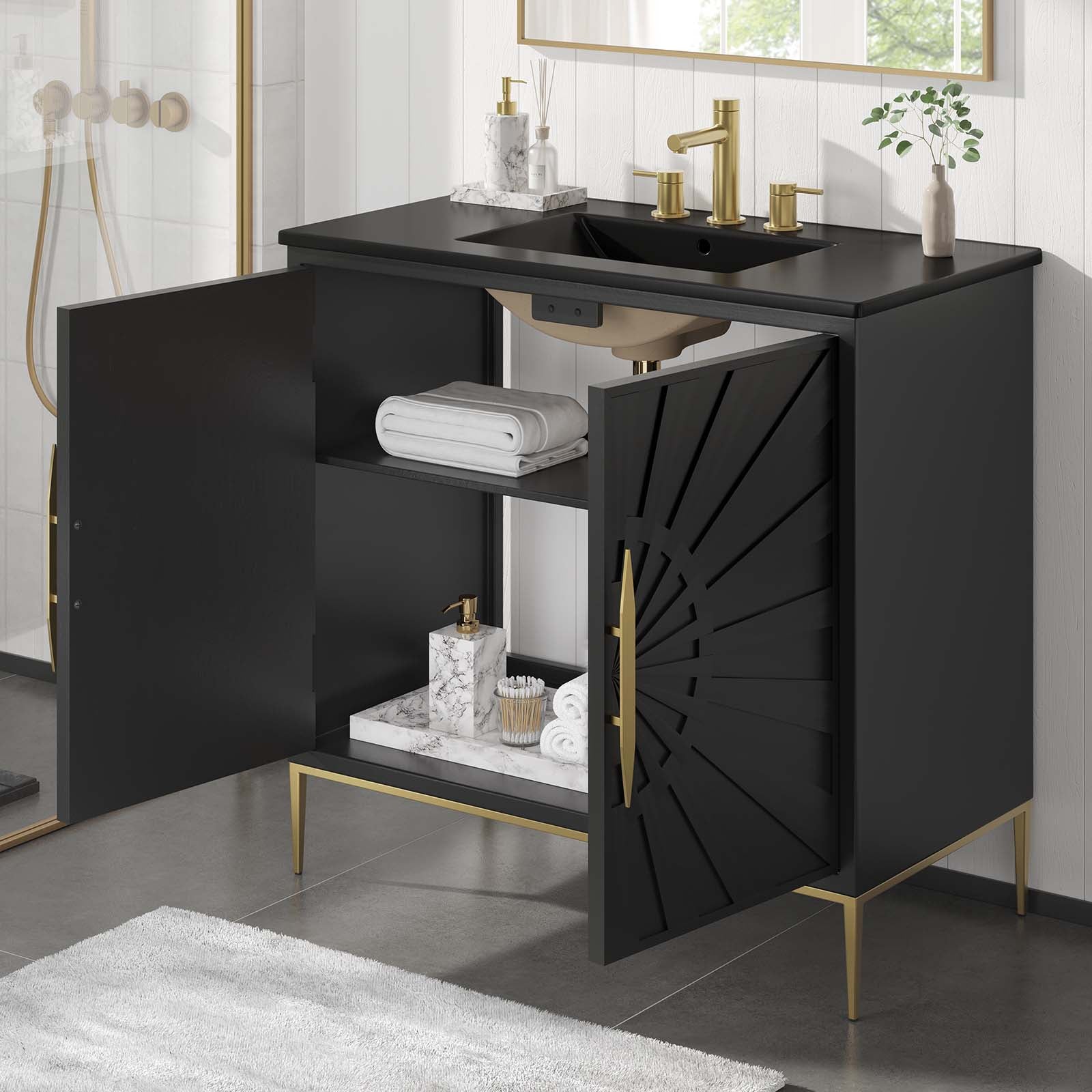 Awaken 36" Bathroom Vanity by Modway