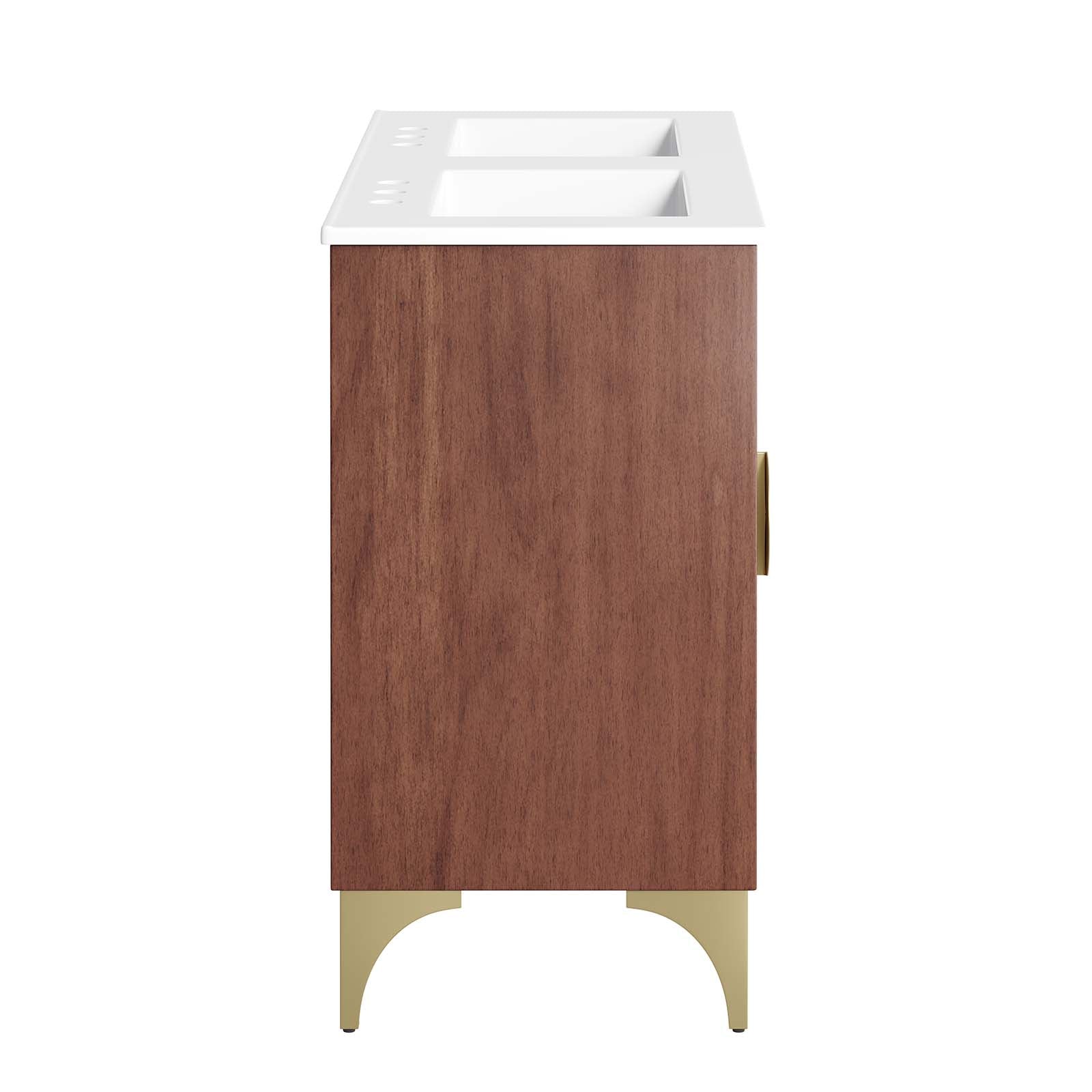 Daylight 48" Double Sink Bathroom Vanity by Modway
