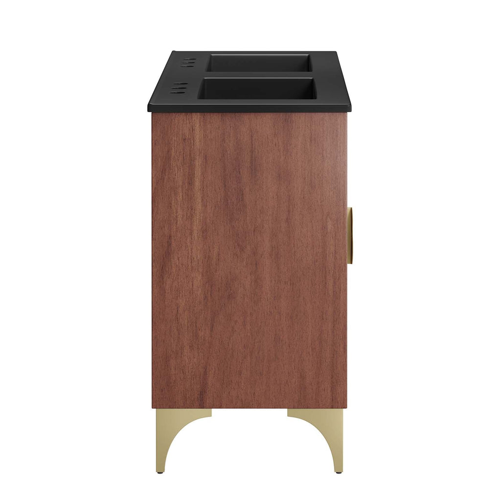 Daylight 48" Double Sink Bathroom Vanity by Modway
