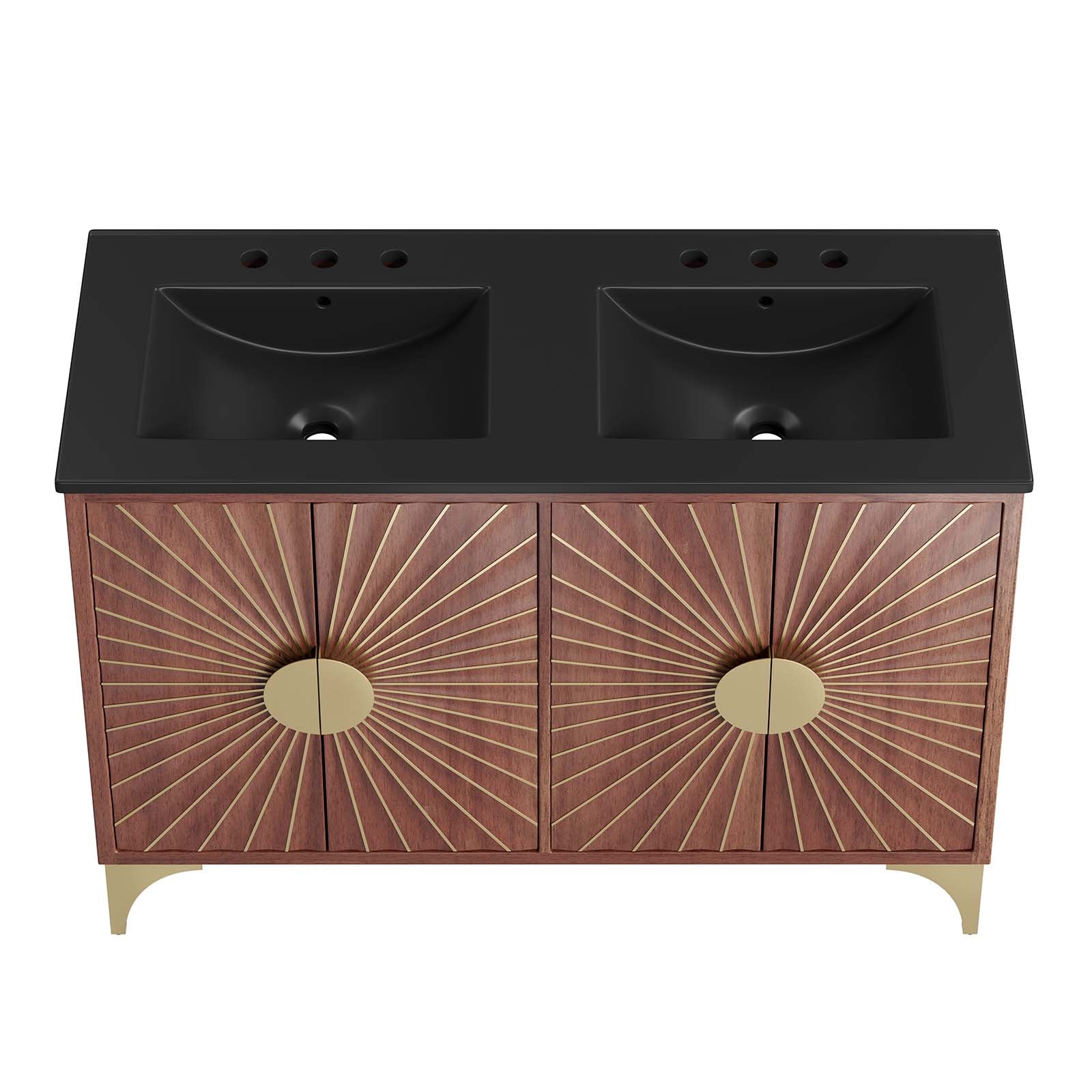 Daylight 48" Double Sink Bathroom Vanity by Modway