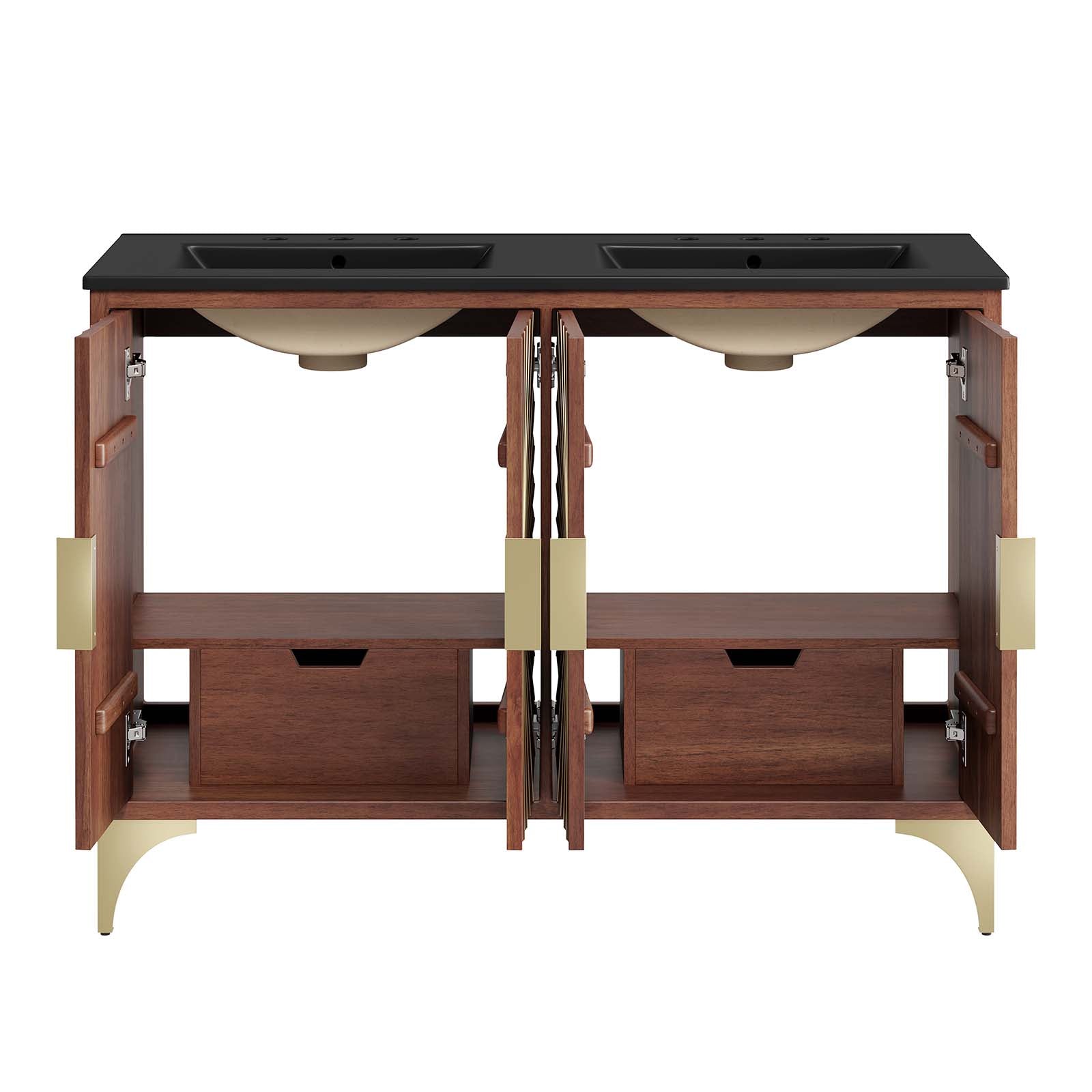 Daylight 48" Double Sink Bathroom Vanity by Modway